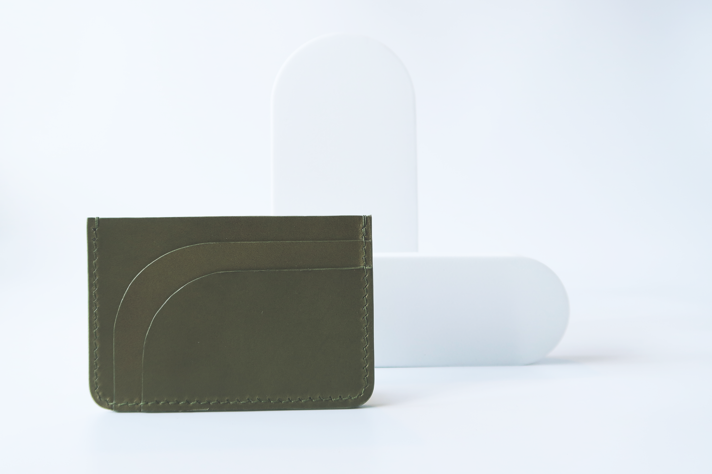 5 SLOT CARD HOLDER WITH FOLDED BILL COMPARTMENT